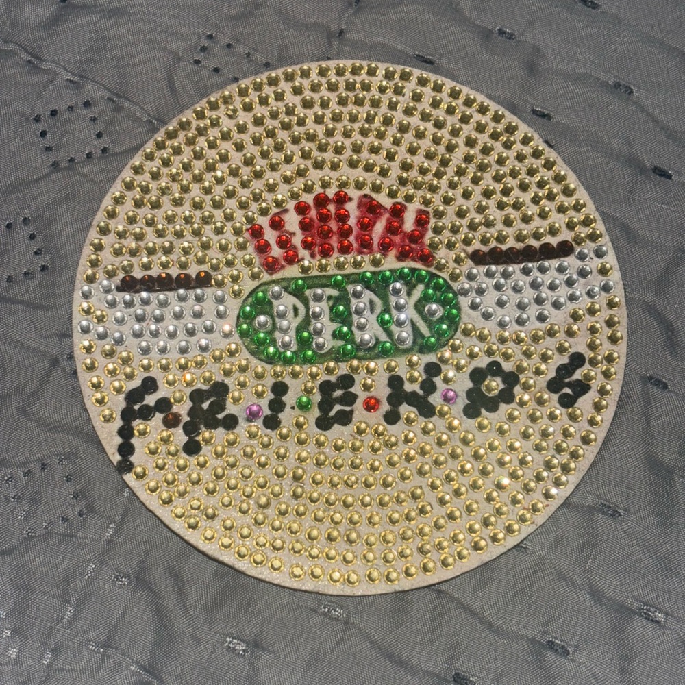 diamond painting coasters friends